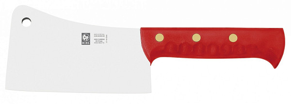 Нож для рубки Icel 1000гр, ручка красная 34400.4030000.200 фото